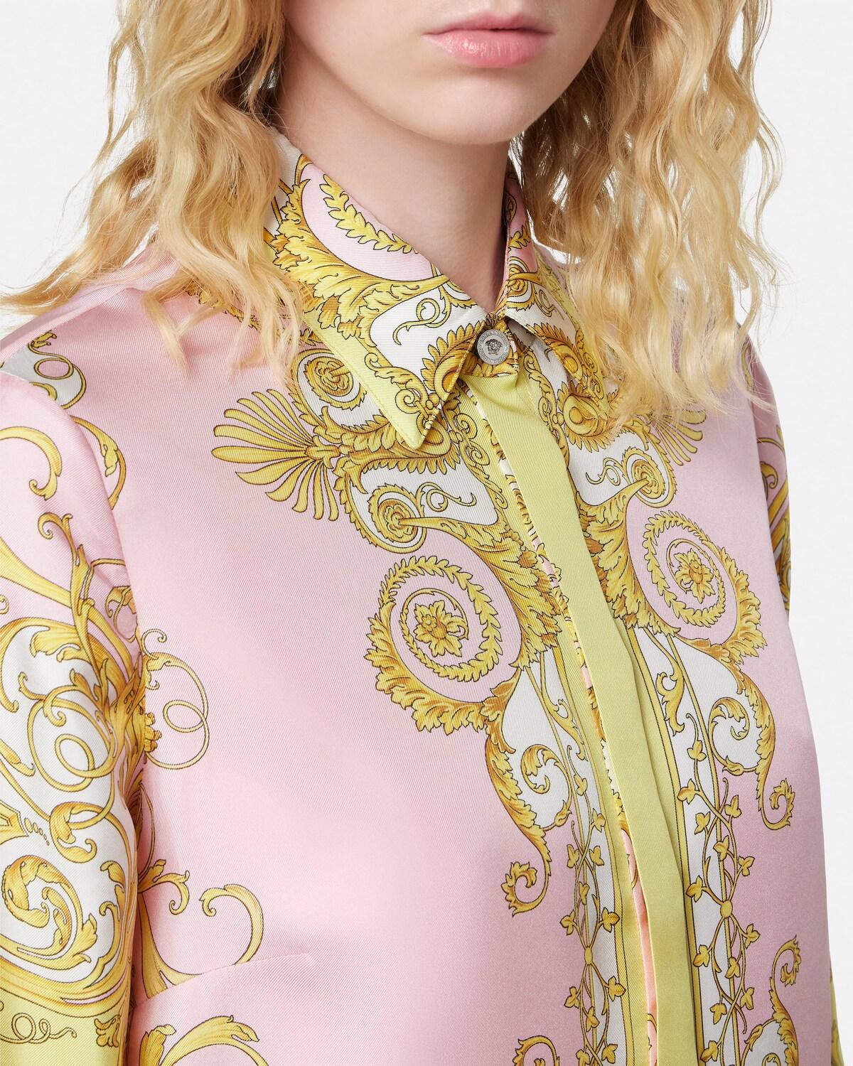 Printed Silk Twill Shirt - Image 3