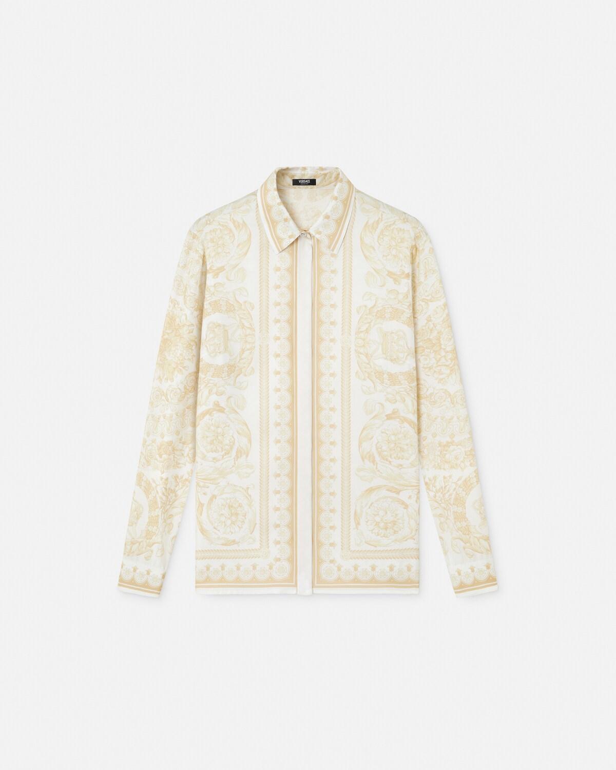 Printed Silk Shirt