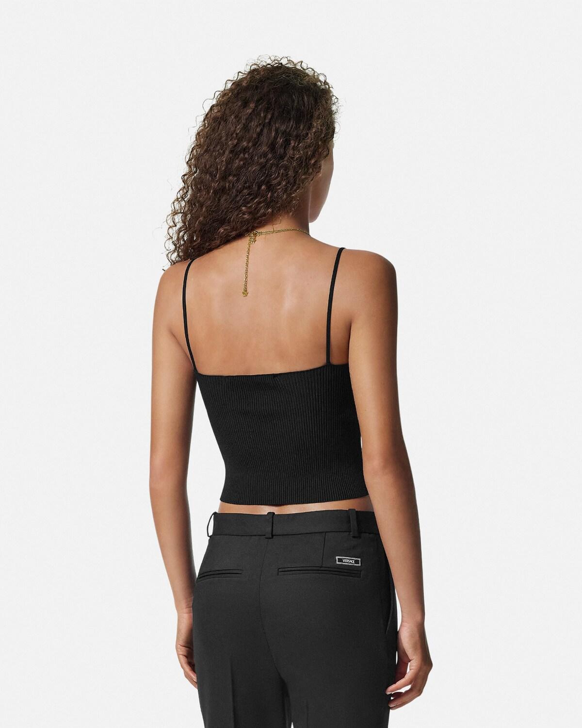 Viscose Knit Crop Top - Image 5