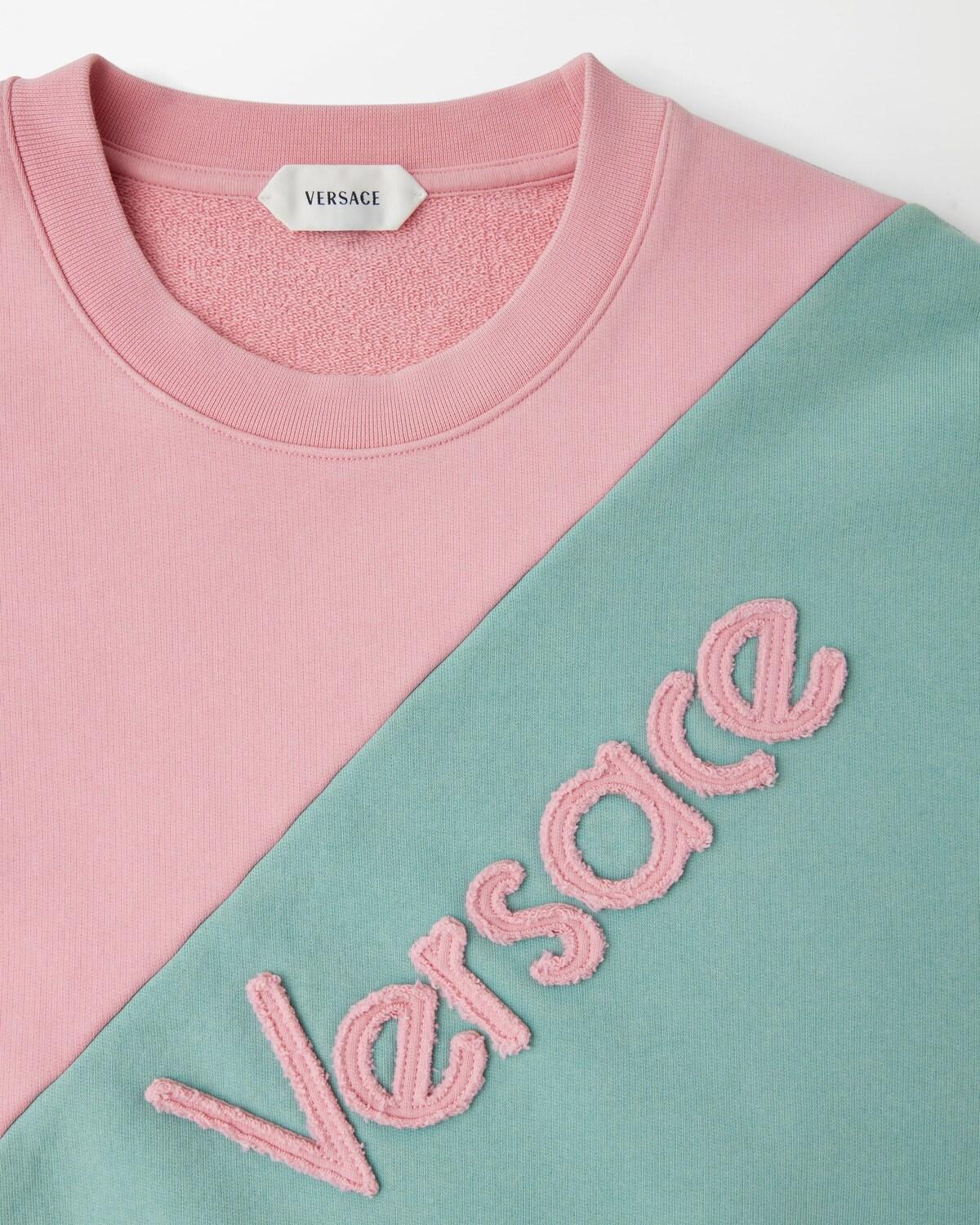 Embroidered Cotton-Jersey Short-Sleeved Sweatshirt - Image 2