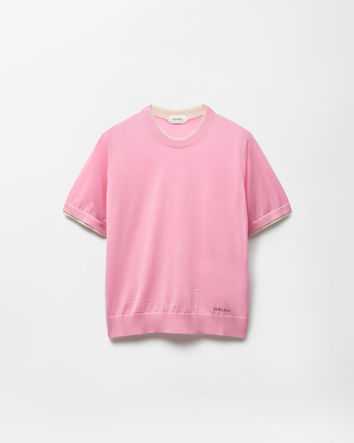 Wool Knit T-Shirt