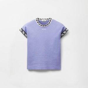 Cotton Knit T-Shirt