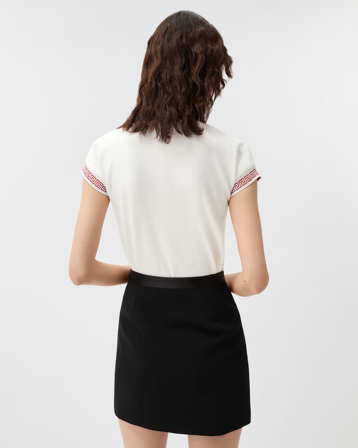 Jacquard Stretch Cotton-Jersey T-Shirt - Image 3