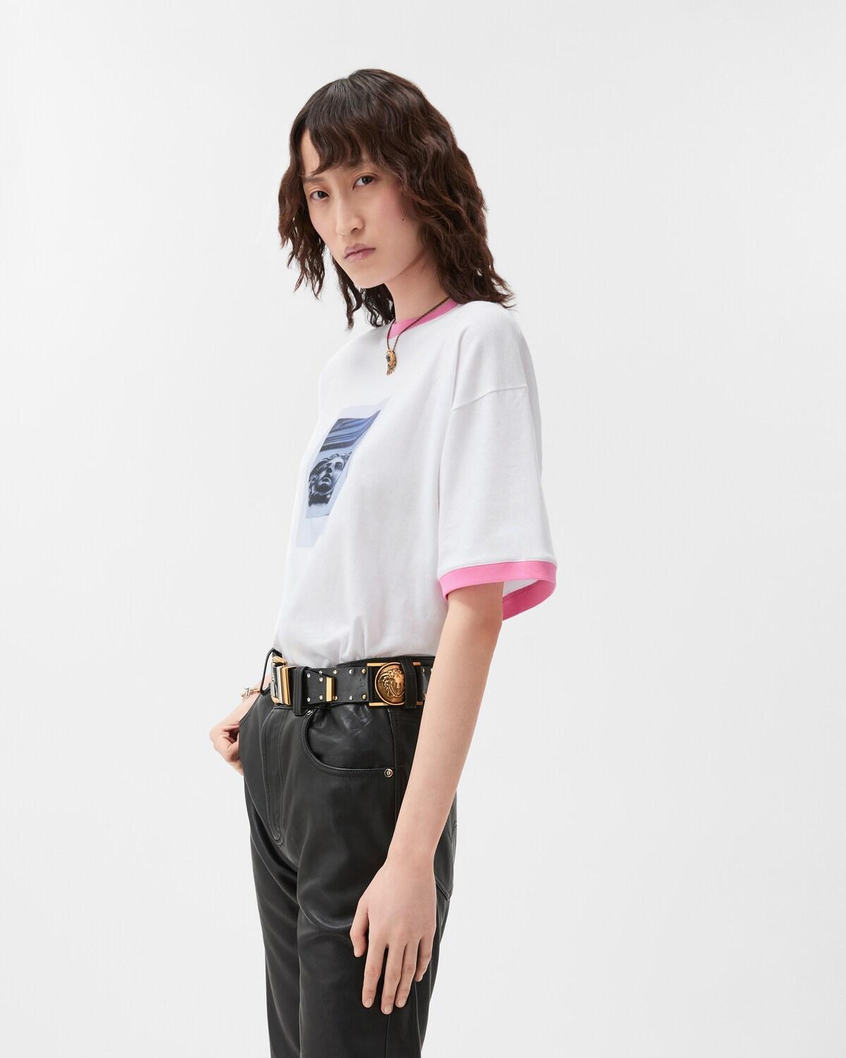 Printed Cotton-Jersey T-Shirt - Image 3