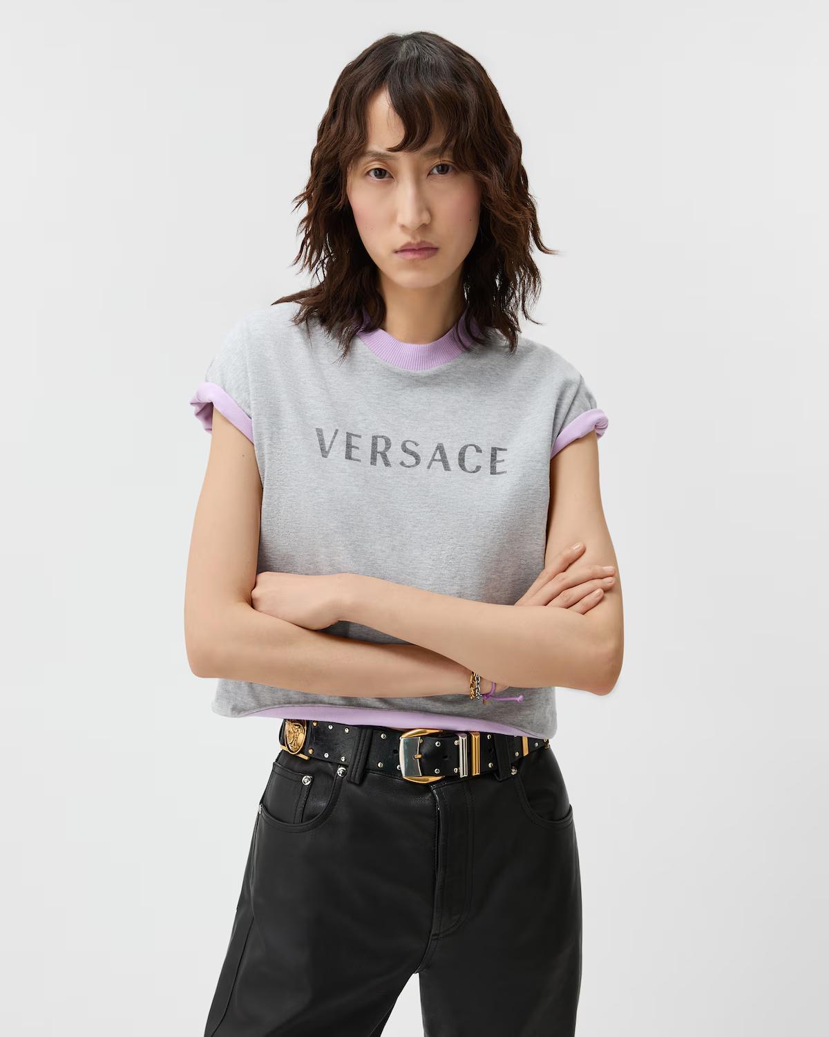 Printed Stretch Cotton-Jersey T-Shirt - Image 2
