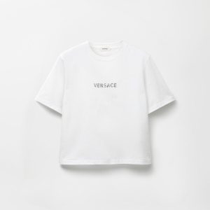 Embroidered Cotton-Jersey T-Shirt