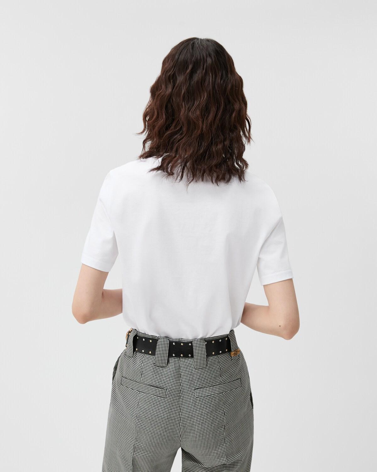 Embroidered Cotton-Jersey T-Shirt - Image 3