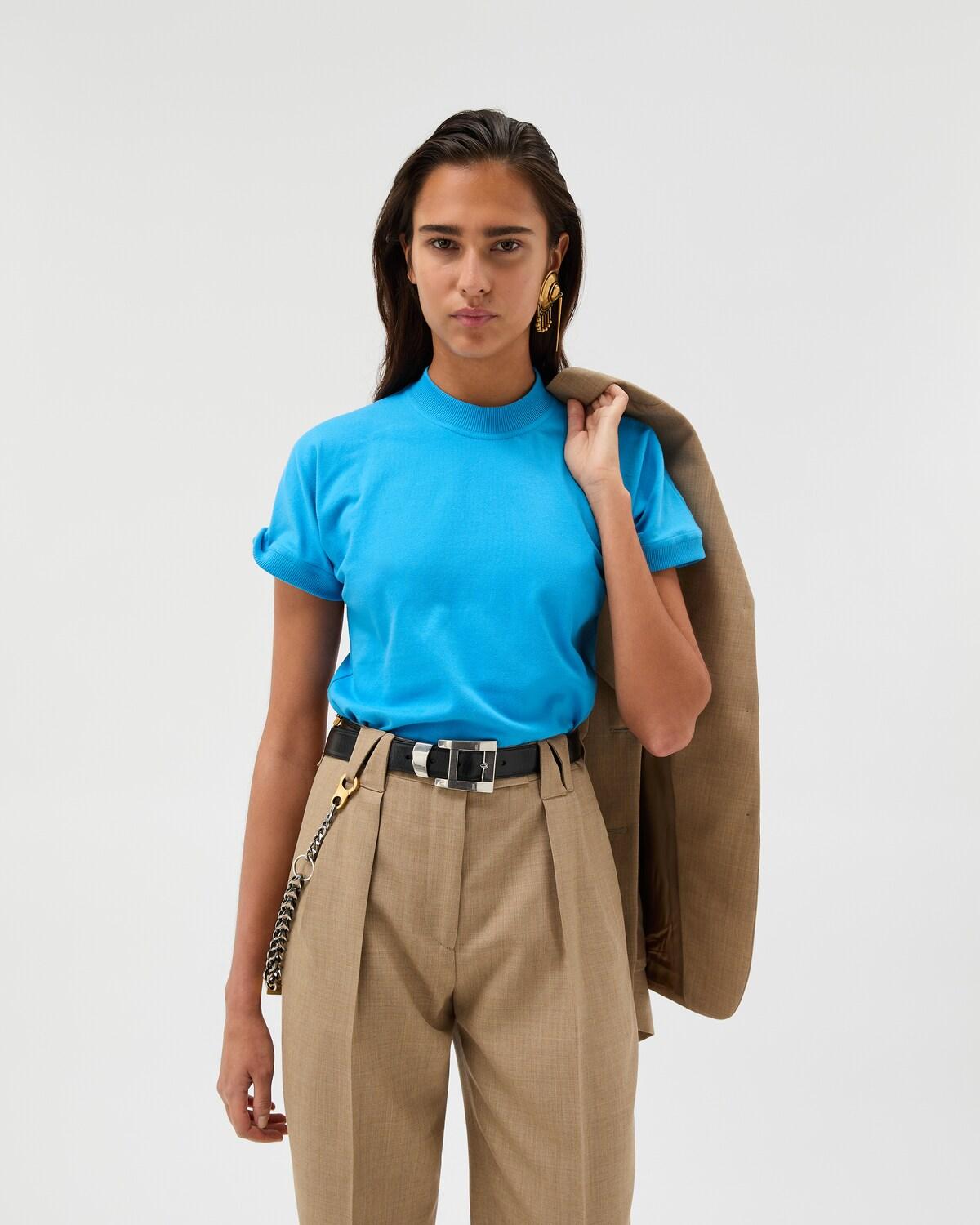 Embroidered Stretch Cotton-Jersey T-Shirt - Image 2