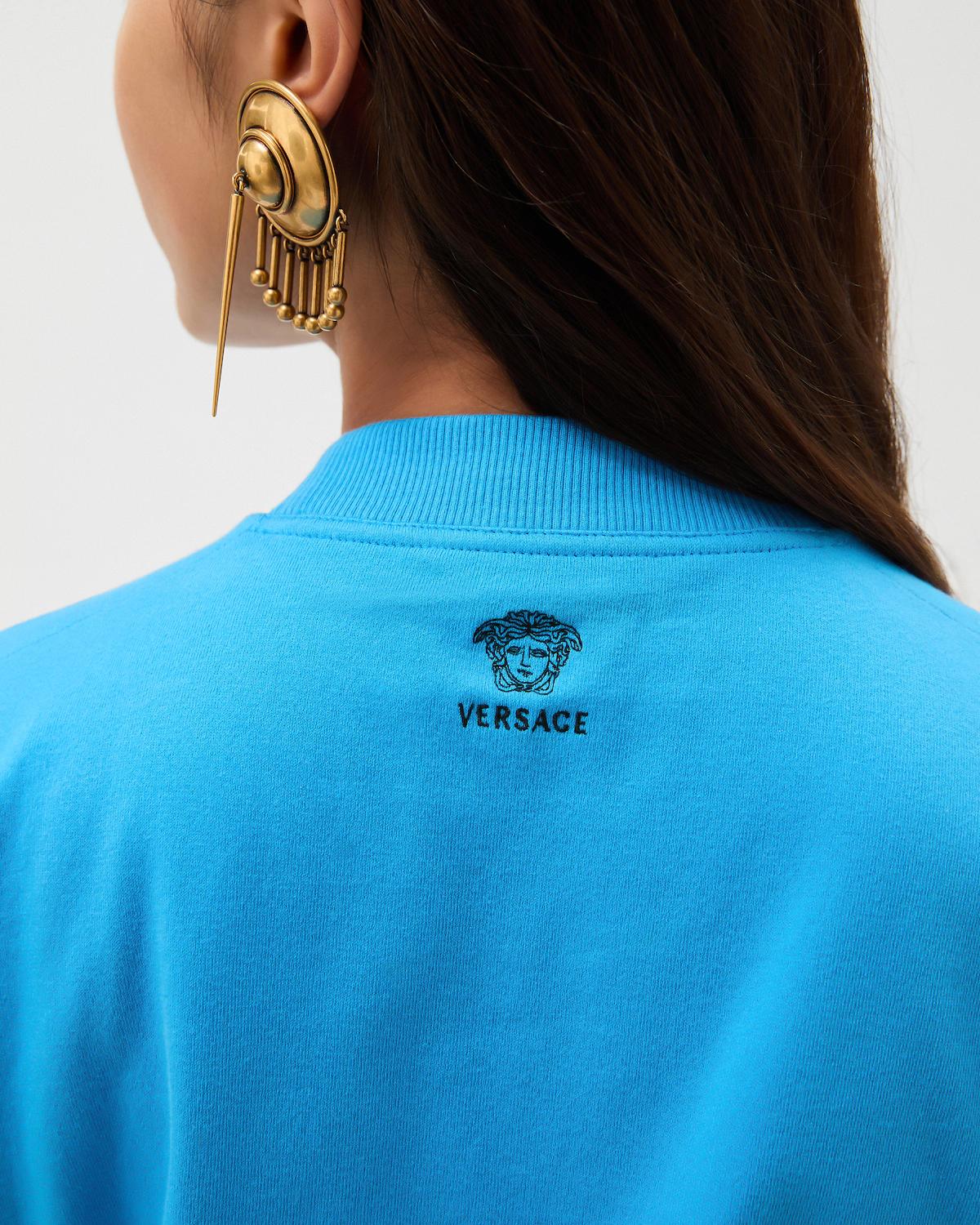Embroidered Stretch Cotton-Jersey T-Shirt - Image 4