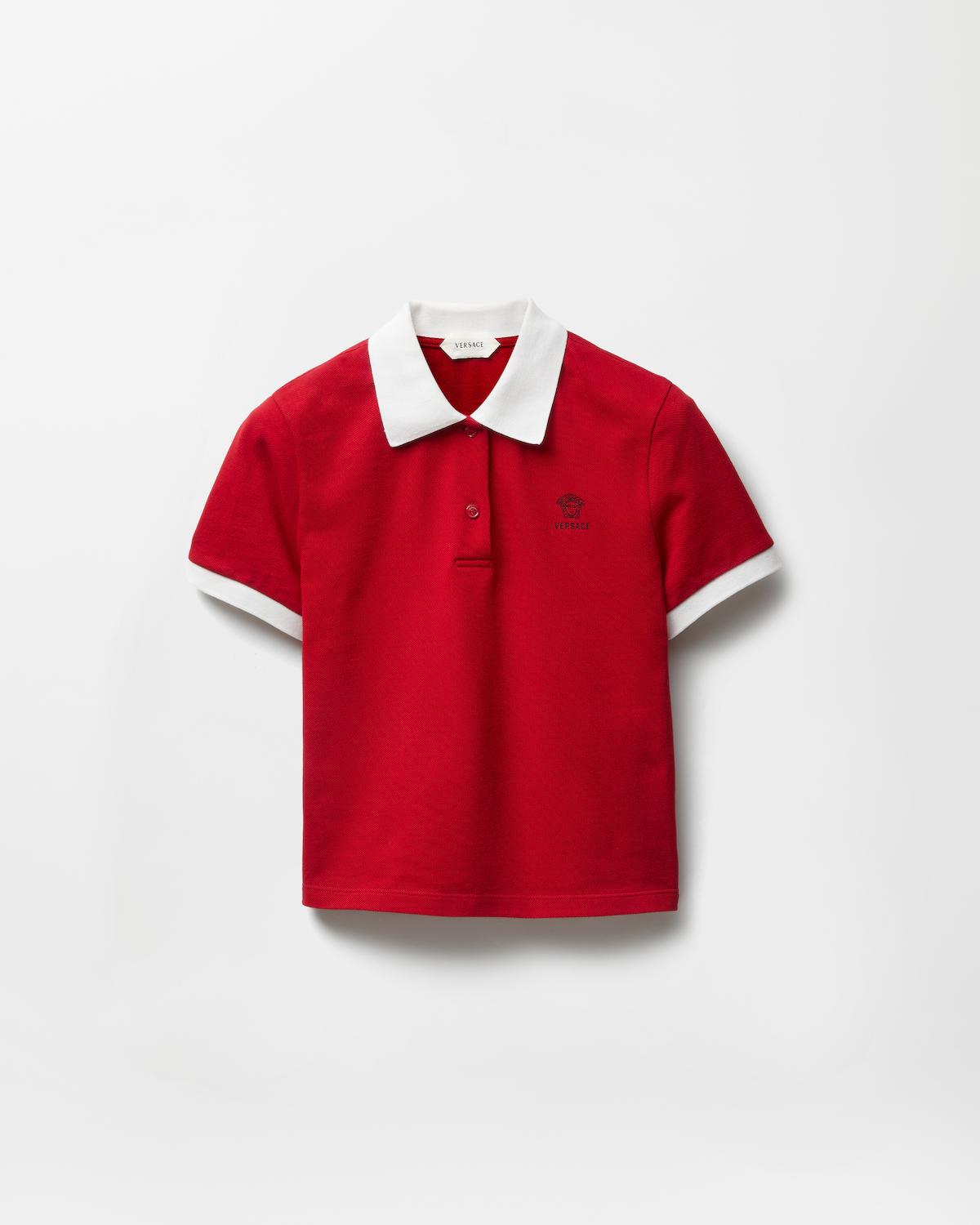 Embroidered Cotton Piqu?? Polo