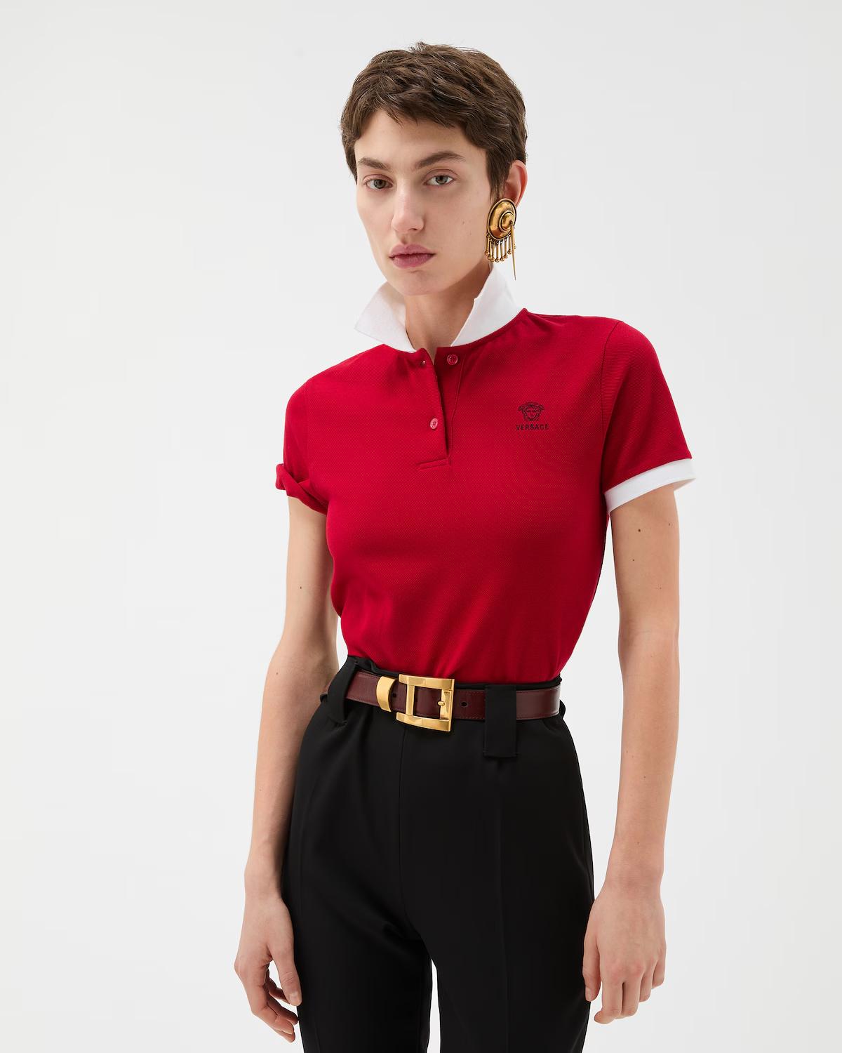 Embroidered Cotton Piqu?? Polo - Image 2