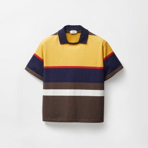 Striped Cotton-Jersey T-Shirt