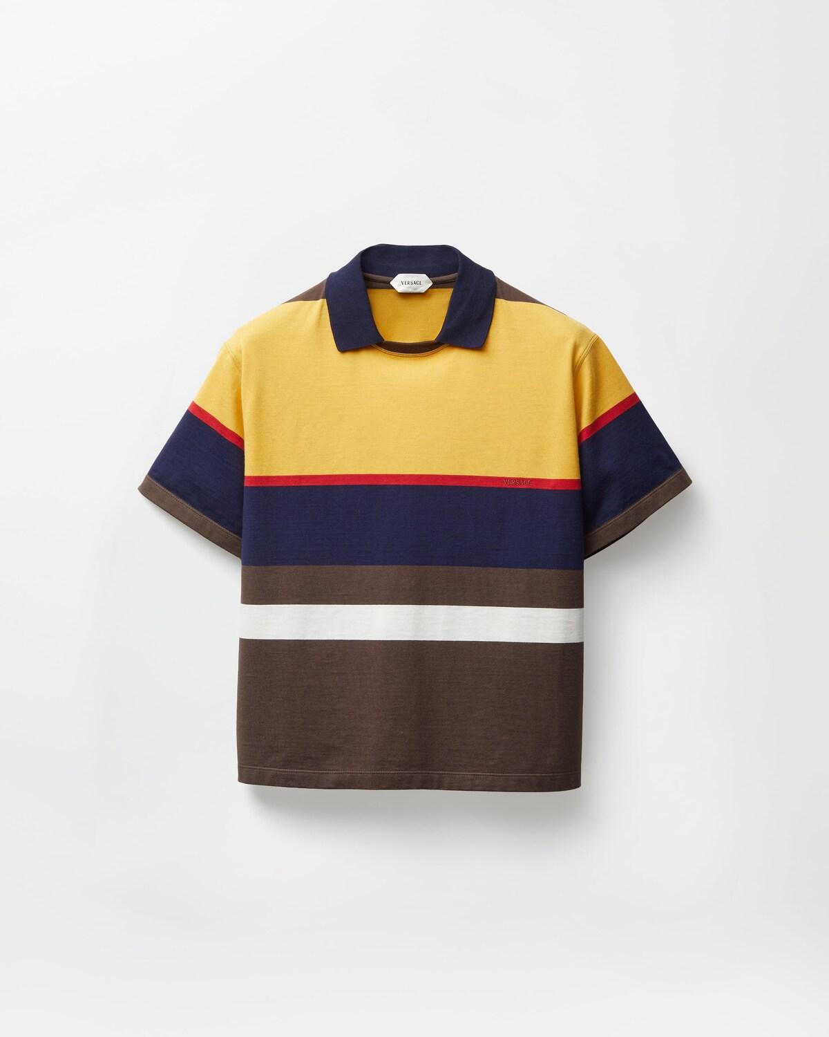 Striped Cotton-Jersey T-Shirt