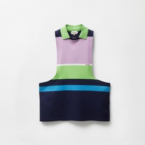 Striped Cotton-Jersey Tank Top