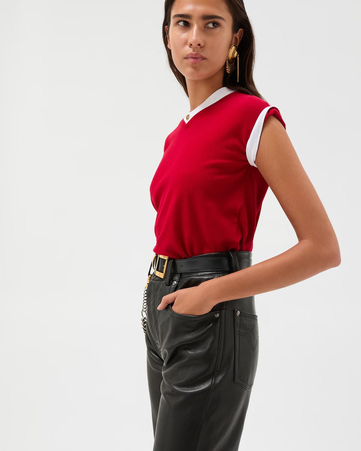 Stretch Cotton-Jersey T-Shirt - Image 4
