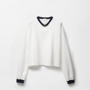 Stretch Cotton-Jersey Long-Sleeved T-Shirt