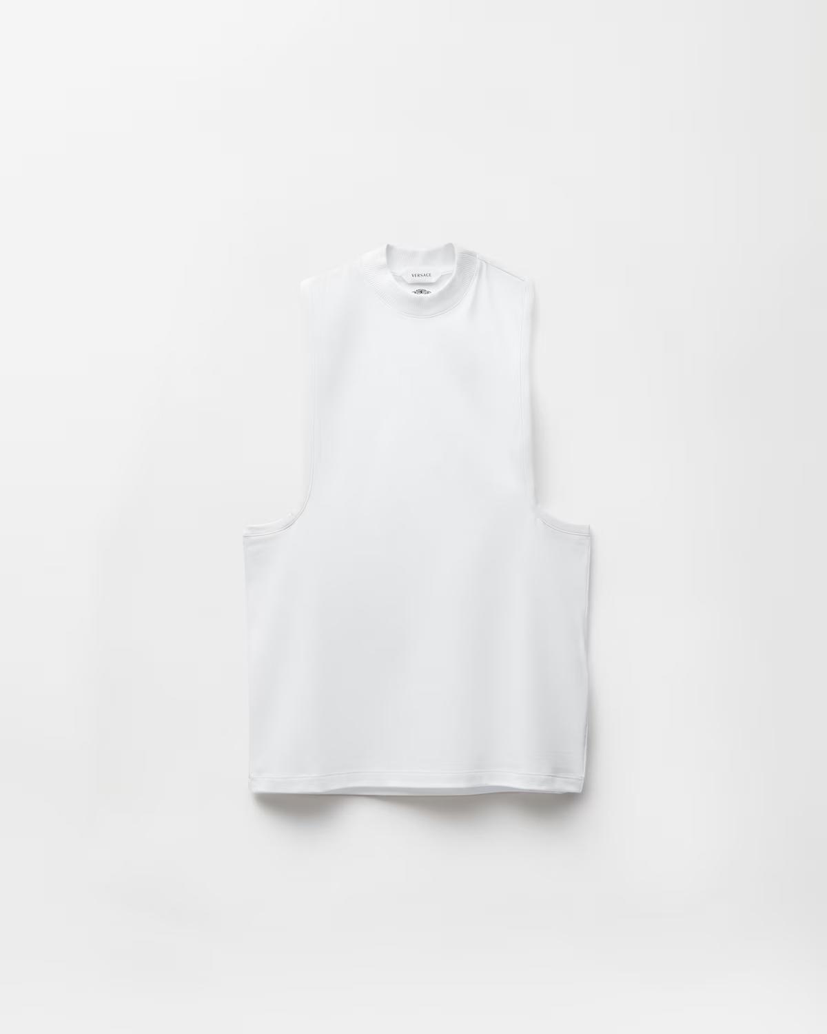 Embroidered Stretch Cotton-Jersey Tank Top