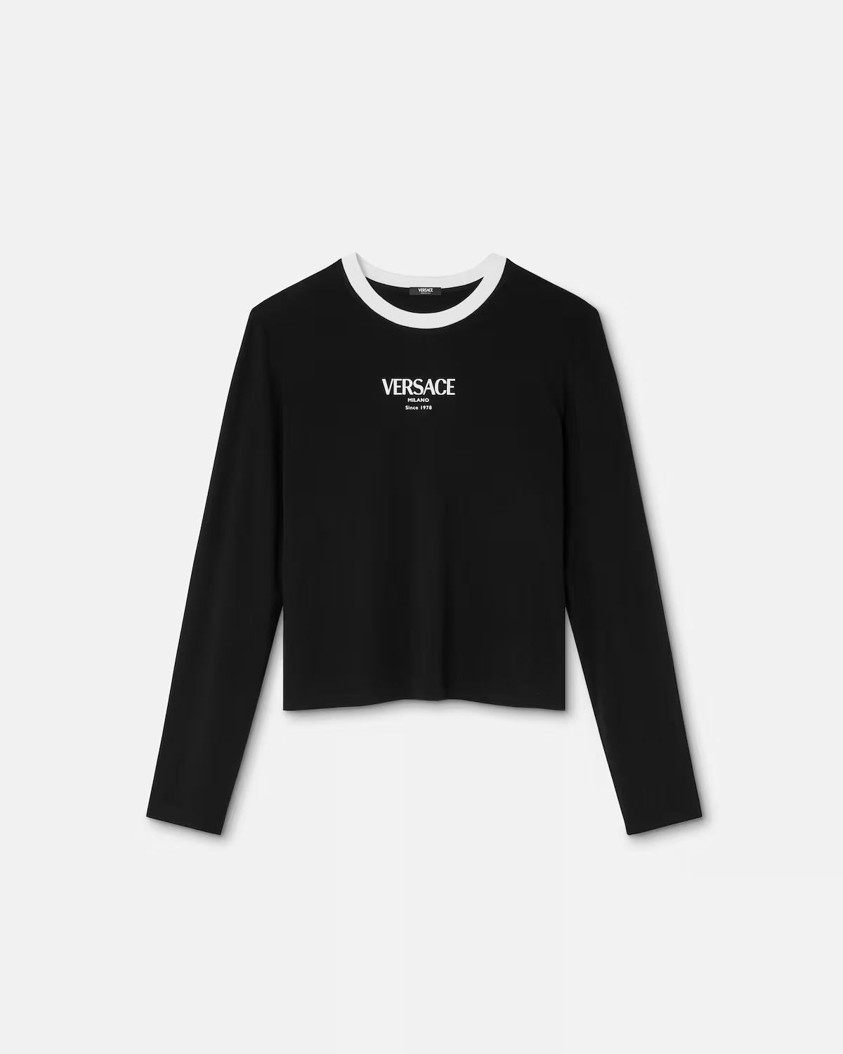 Stretch Viscose-Jersey T-Shirt