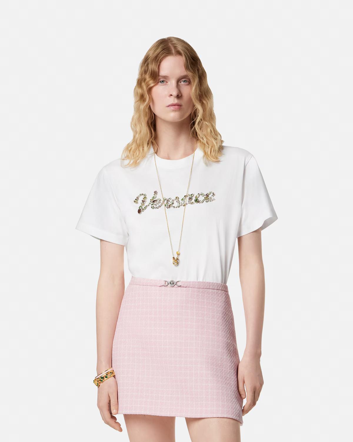 Embroidered Cotton-Jersey T-Shirt - Image 2