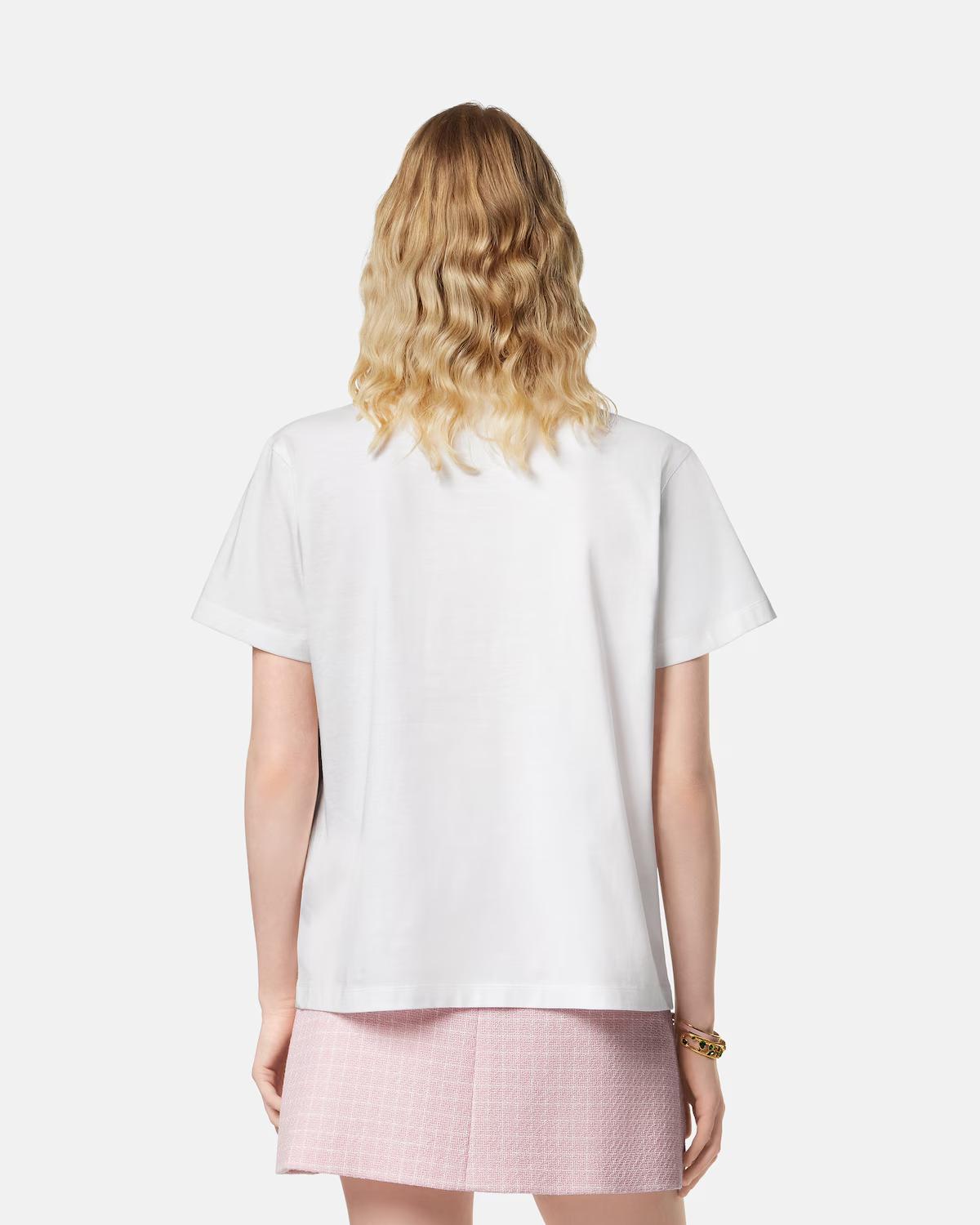 Embroidered Cotton-Jersey T-Shirt - Image 3