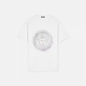 Embellished Cotton-Jersey T-Shirt