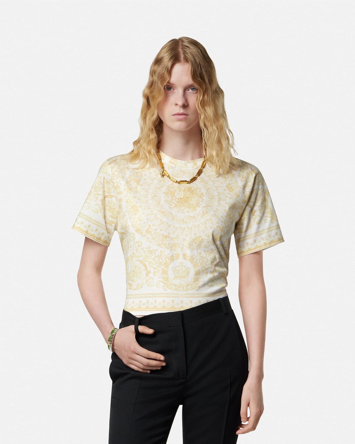 Printed Cotton-Jersey T-Shirt - Image 2