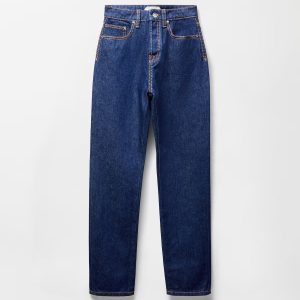 High-Waist Straight jeans