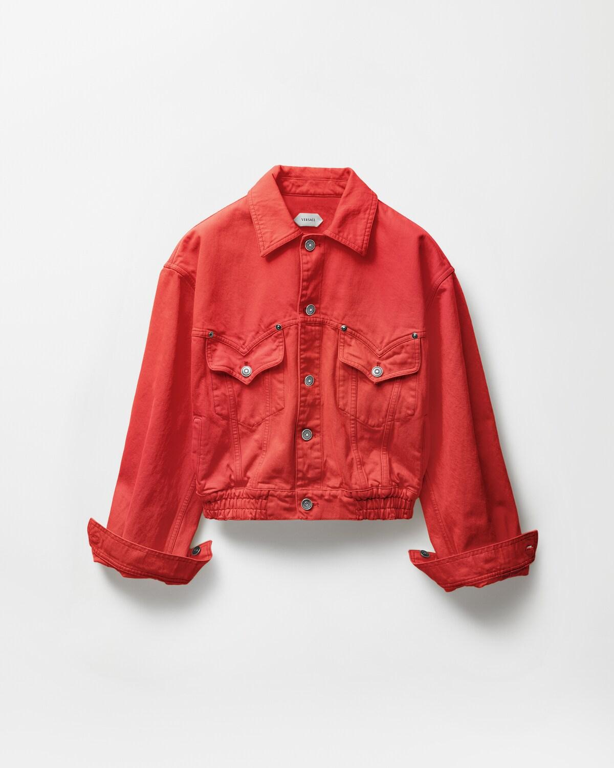 Oversized Denim Blouson