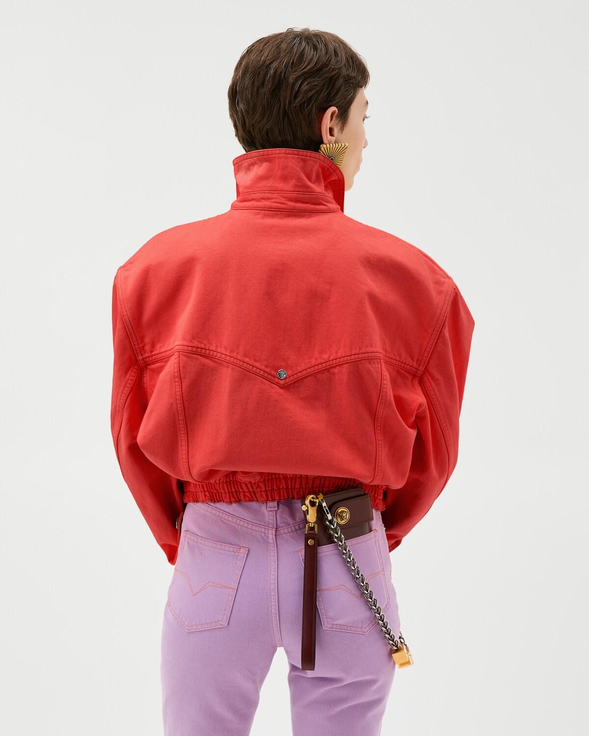 Oversized Denim Blouson - Image 3