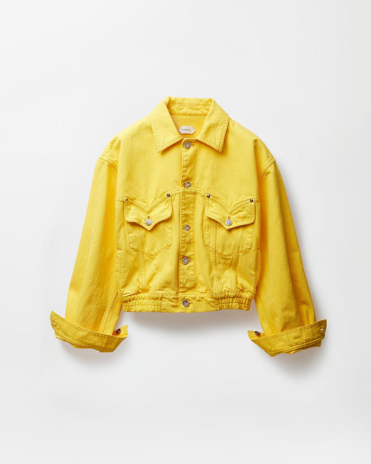 Oversized Denim Blouson