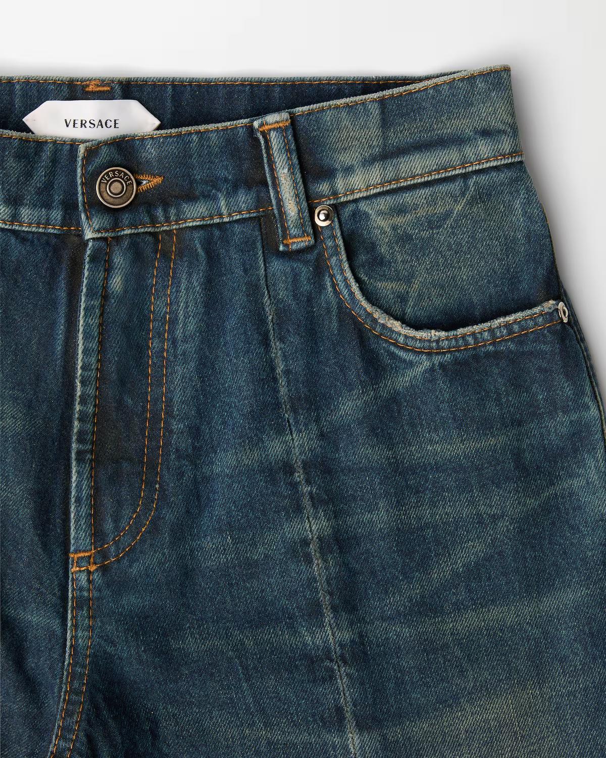 Distressed Straight Jeans - Image 2