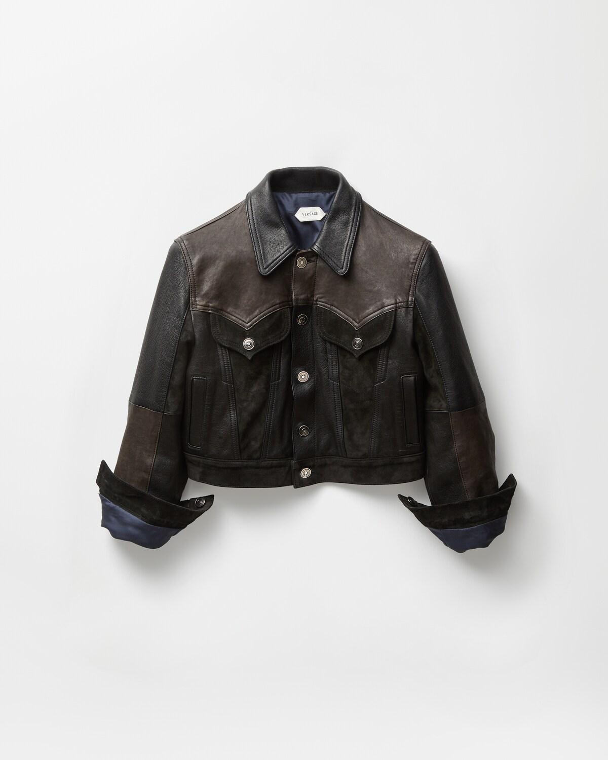Leather Slim Blouson