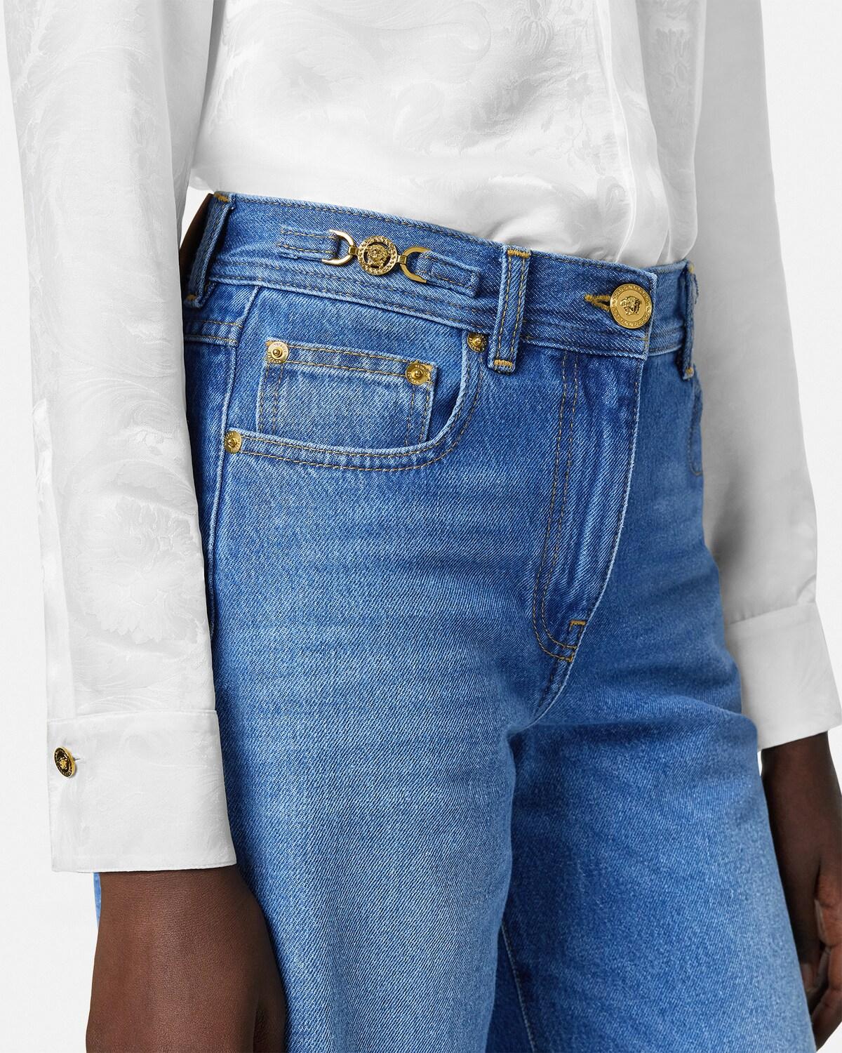 Wide-Leg Flared Jeans - Image 3