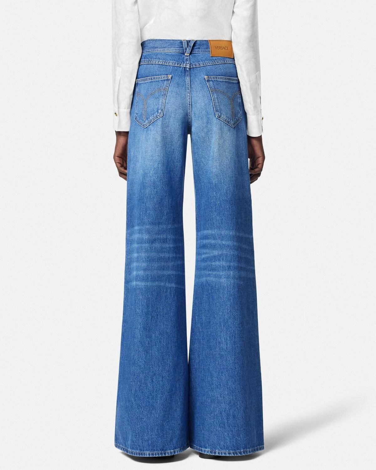 Wide-Leg Flared Jeans - Image 5