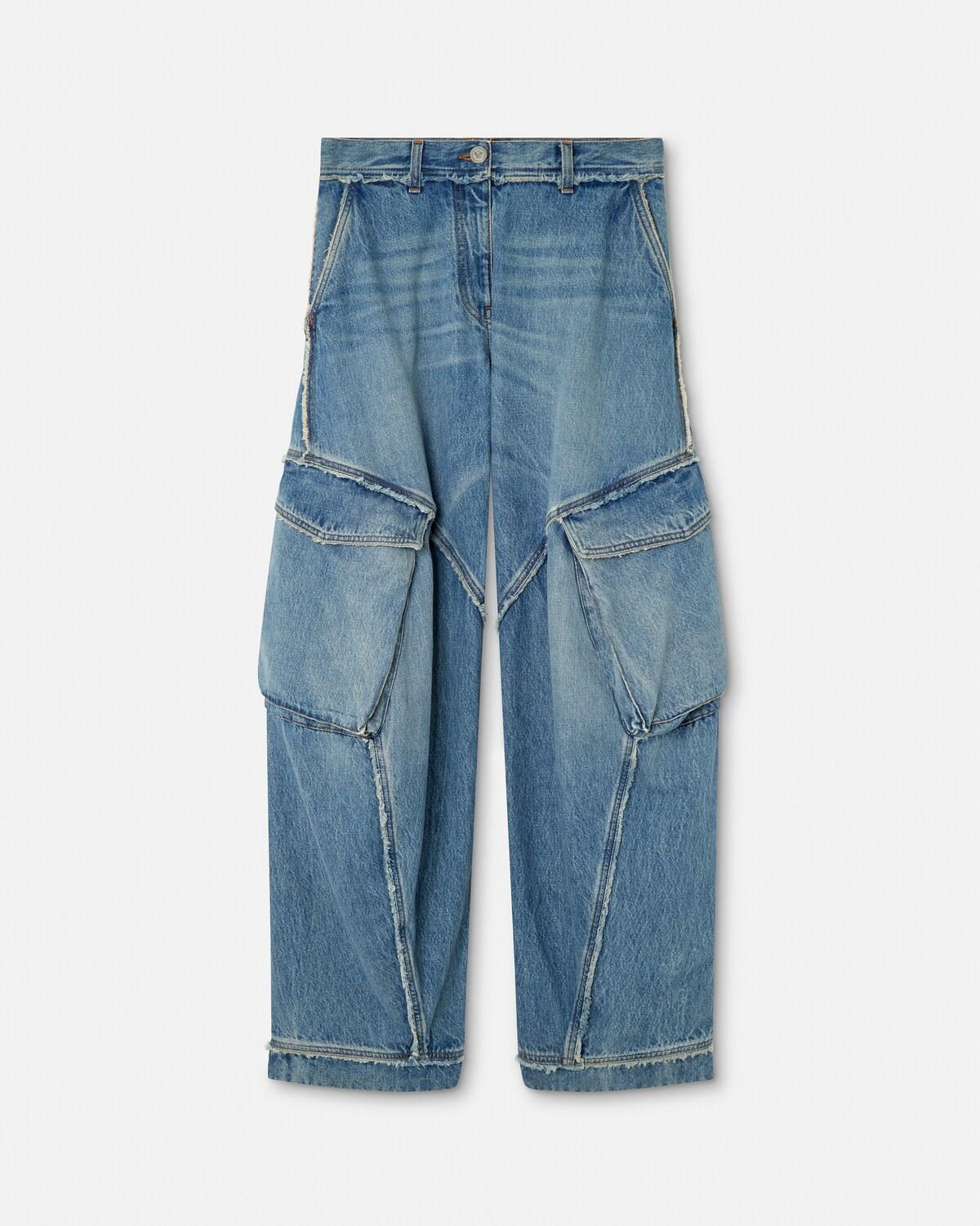 Low-Waist Cargo Jeans