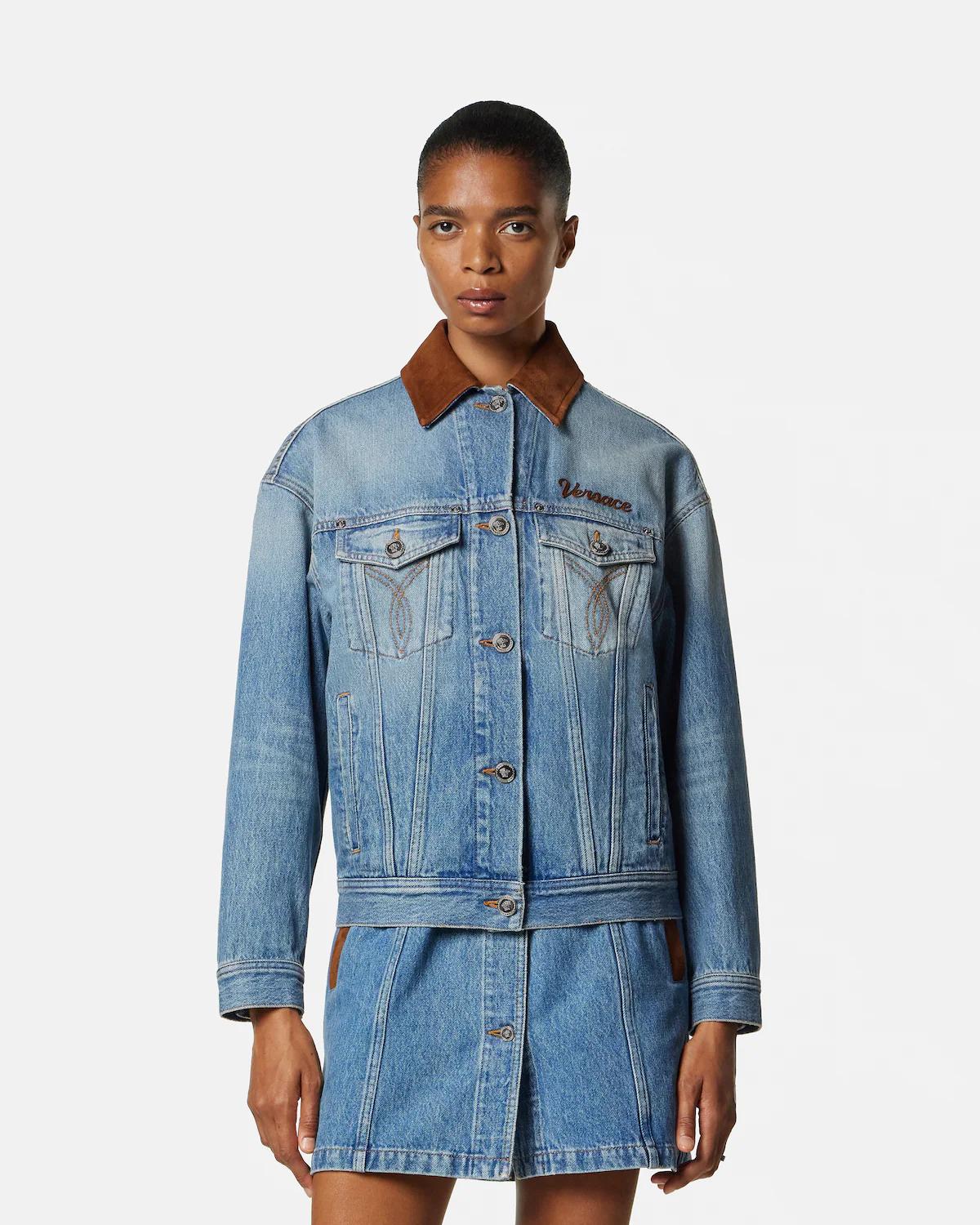 Denim Trucker Jacket - Image 4
