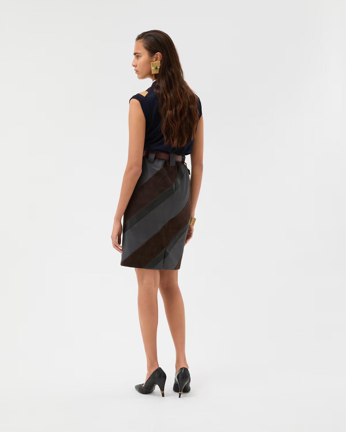 Wool-Mohair Pencil Skirt - Image 3