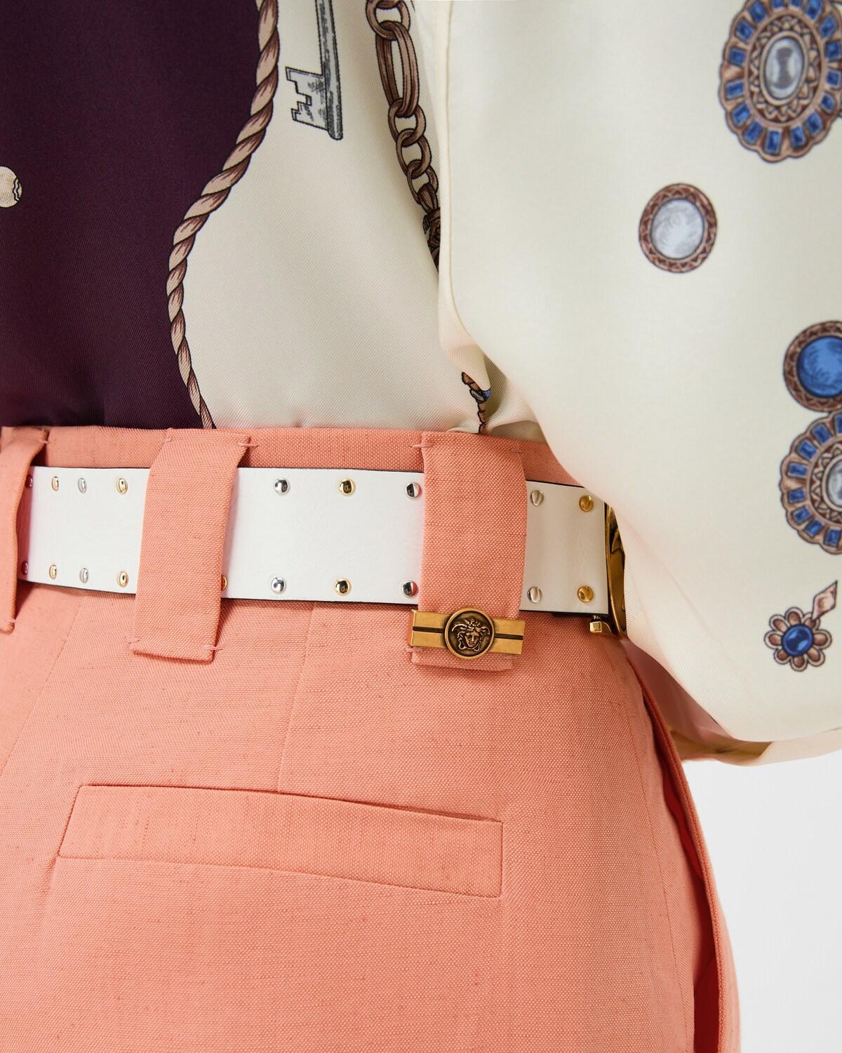 Wool-Linen Shorts - Image 5