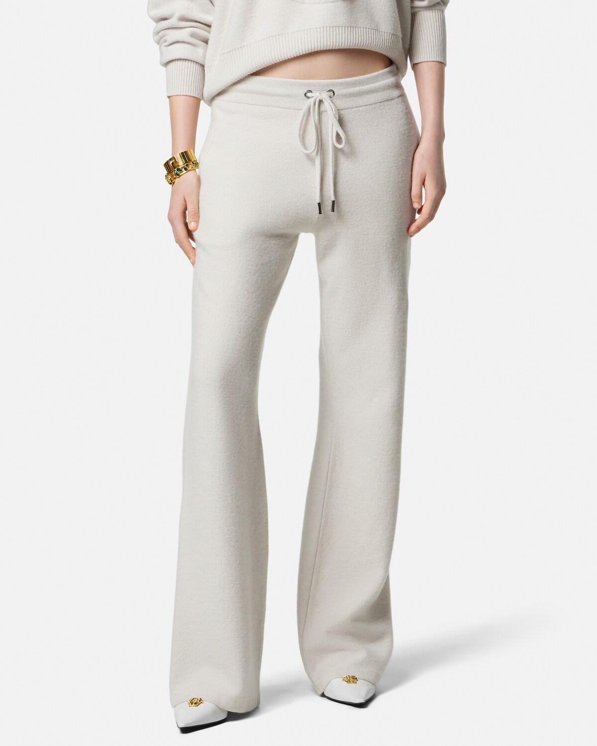 Wool-Blend Flared Towel Pants - Image 2