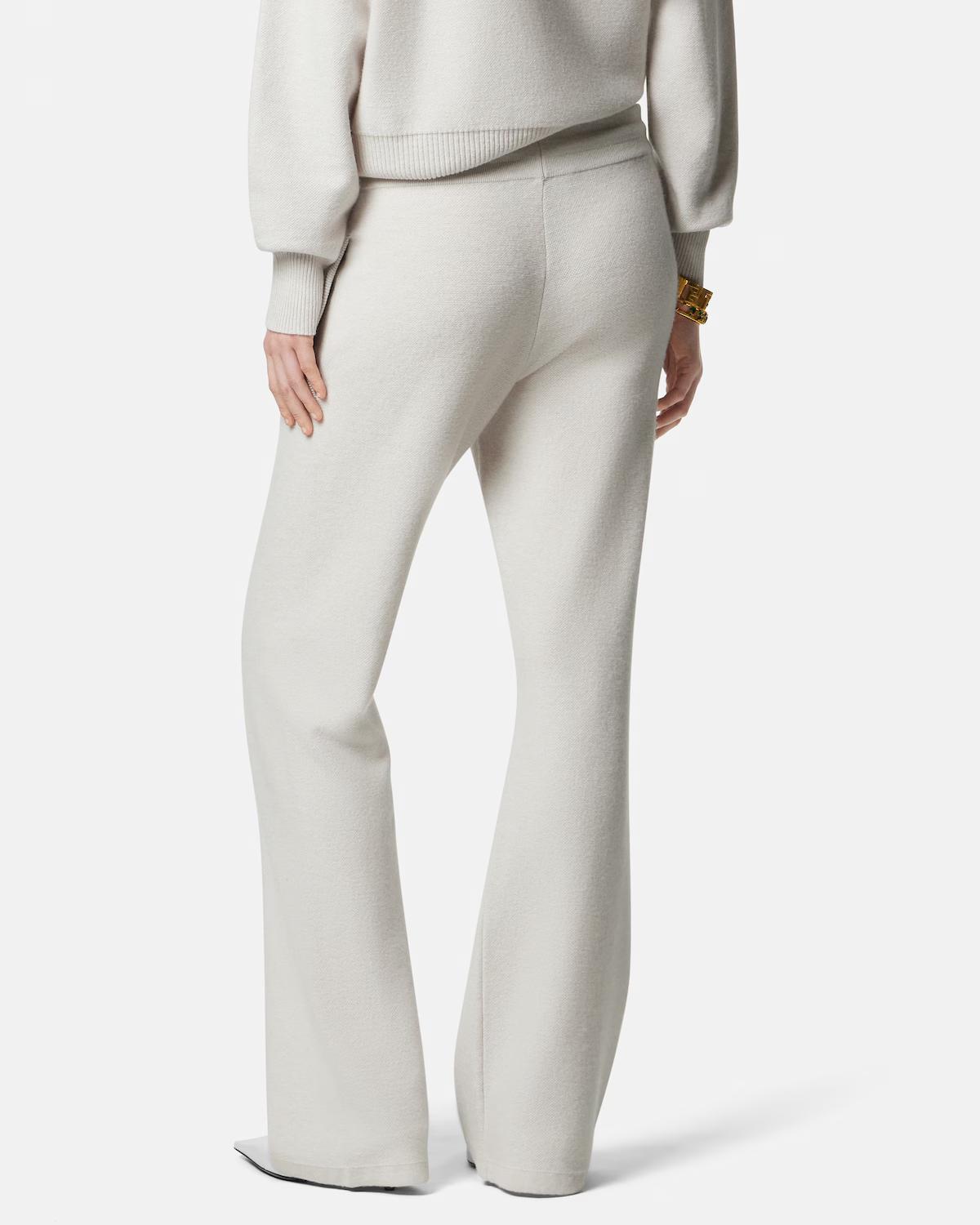 Wool-Blend Flared Towel Pants - Image 3
