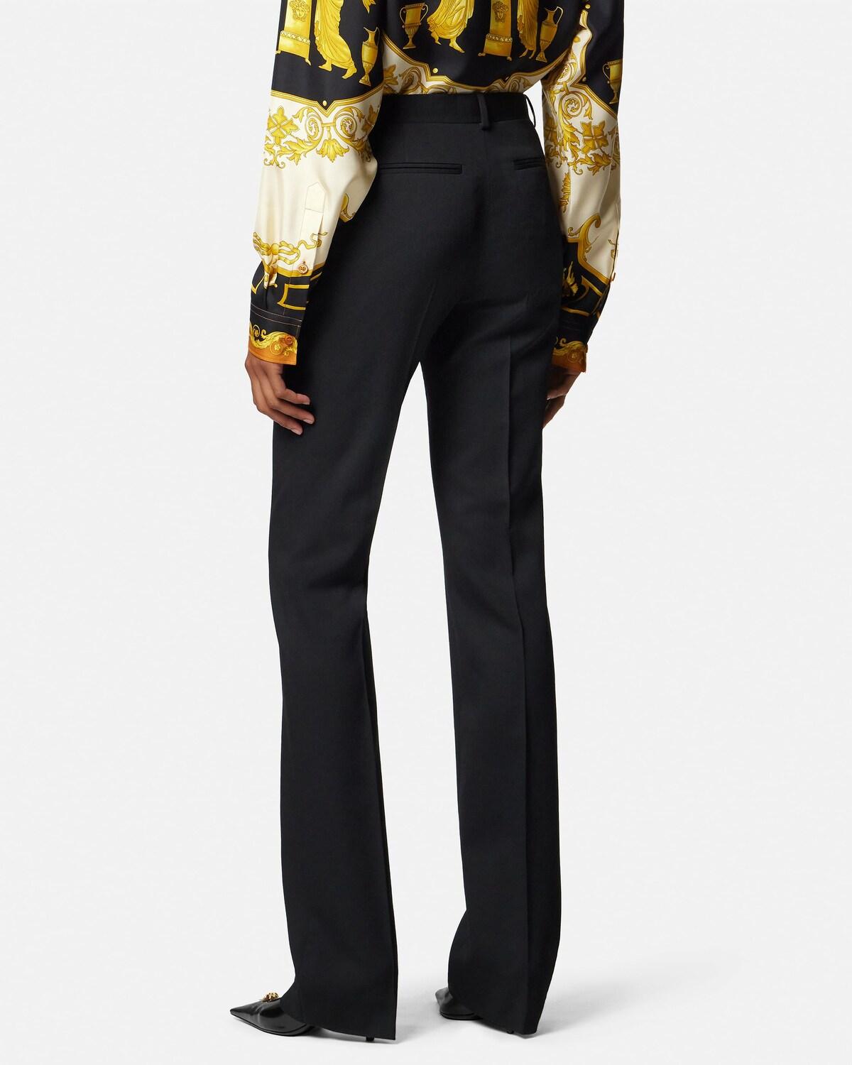 Stretch Wool-Gabardine Slim Pants - Image 5