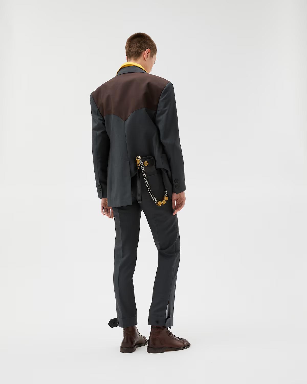 Wool-Mohair Formal Pants - Image 3