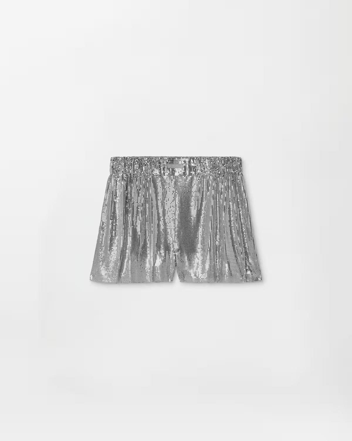 Metal Mesh Shorts