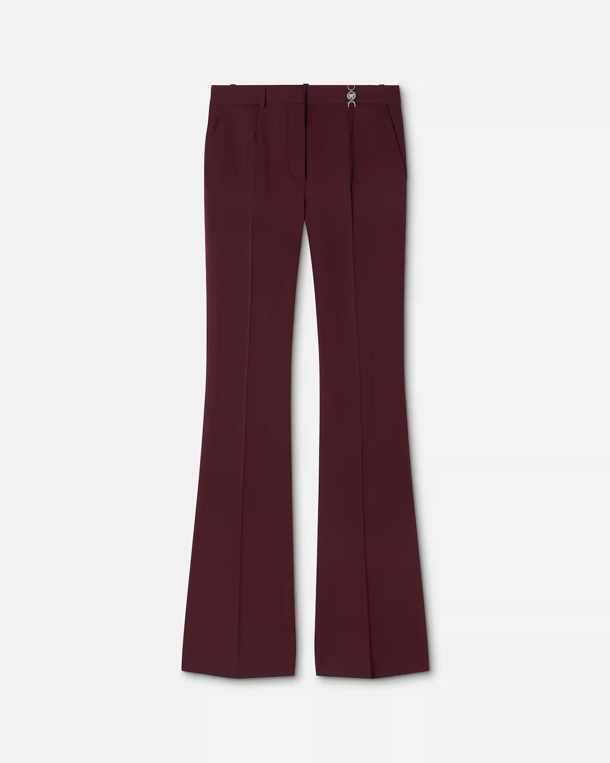 Wool-Blend Formal Pants