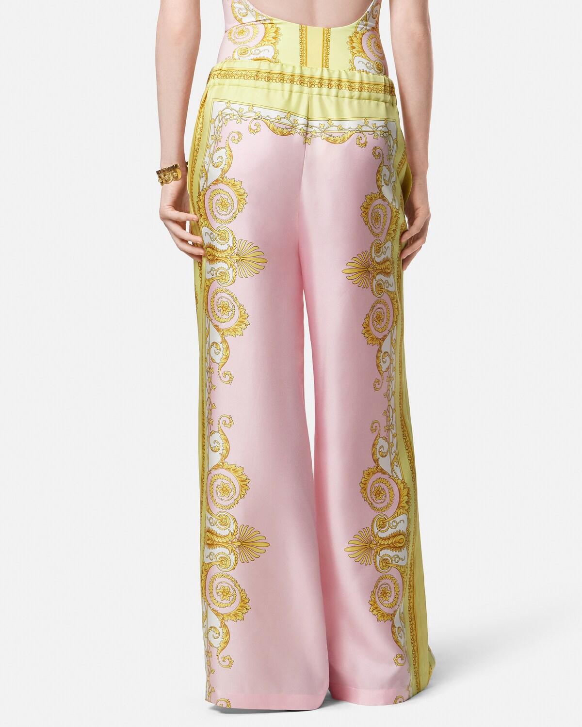 Printed Silk Twill Pants - Image 5