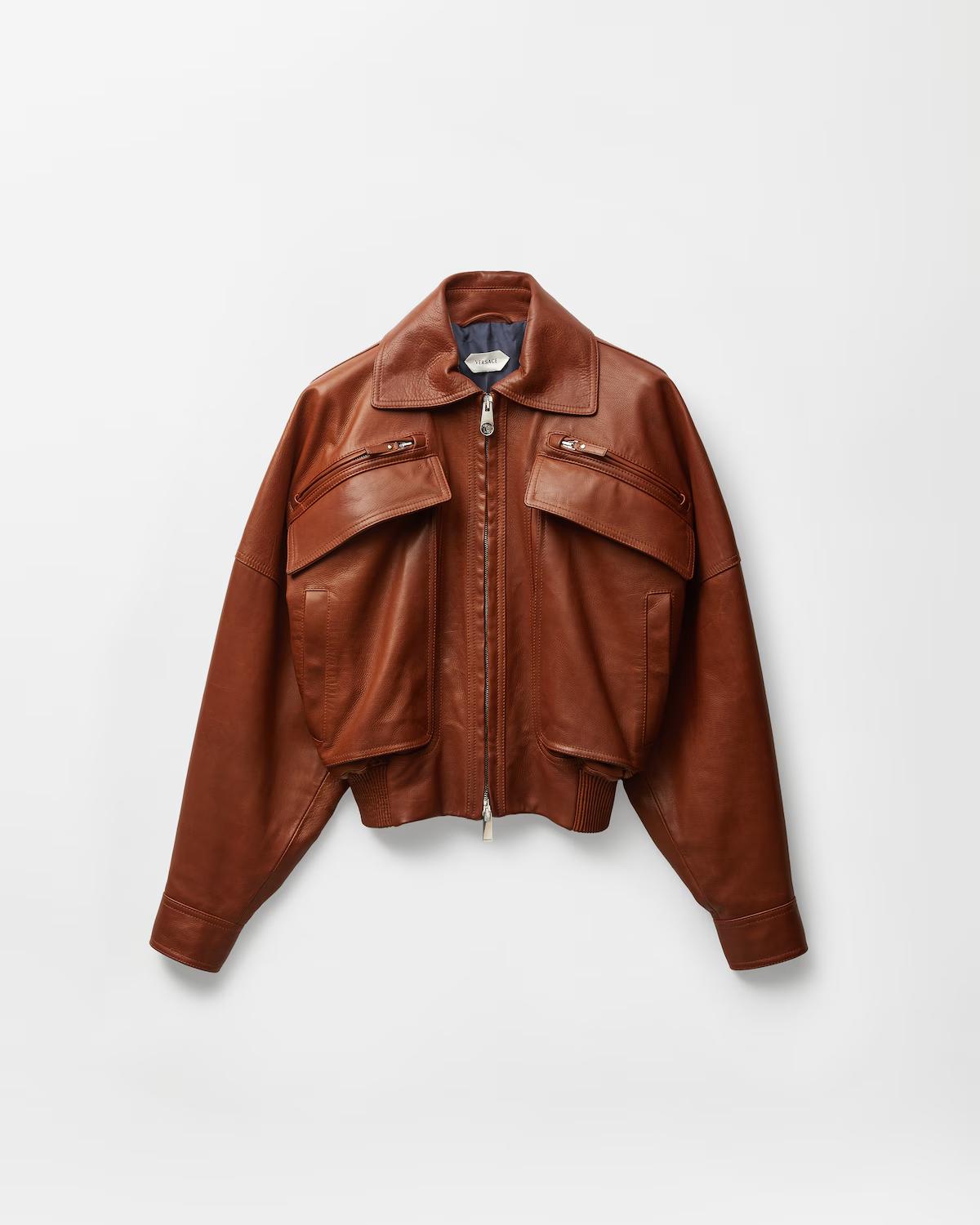 Leather Blouson