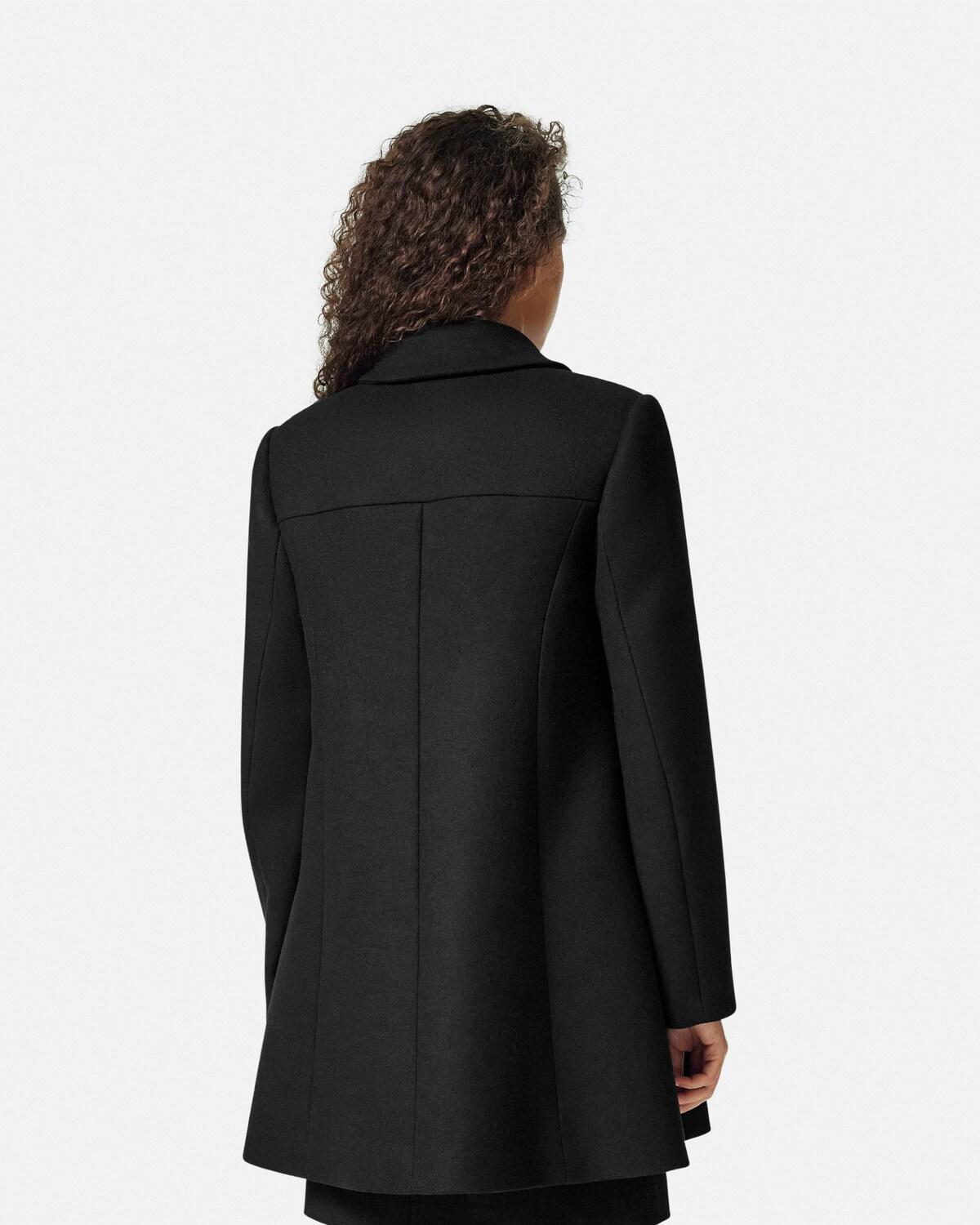 Wool-Blend A-Line Coat - Image 5