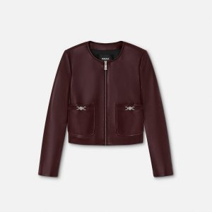 Leather Zipped Jacket
