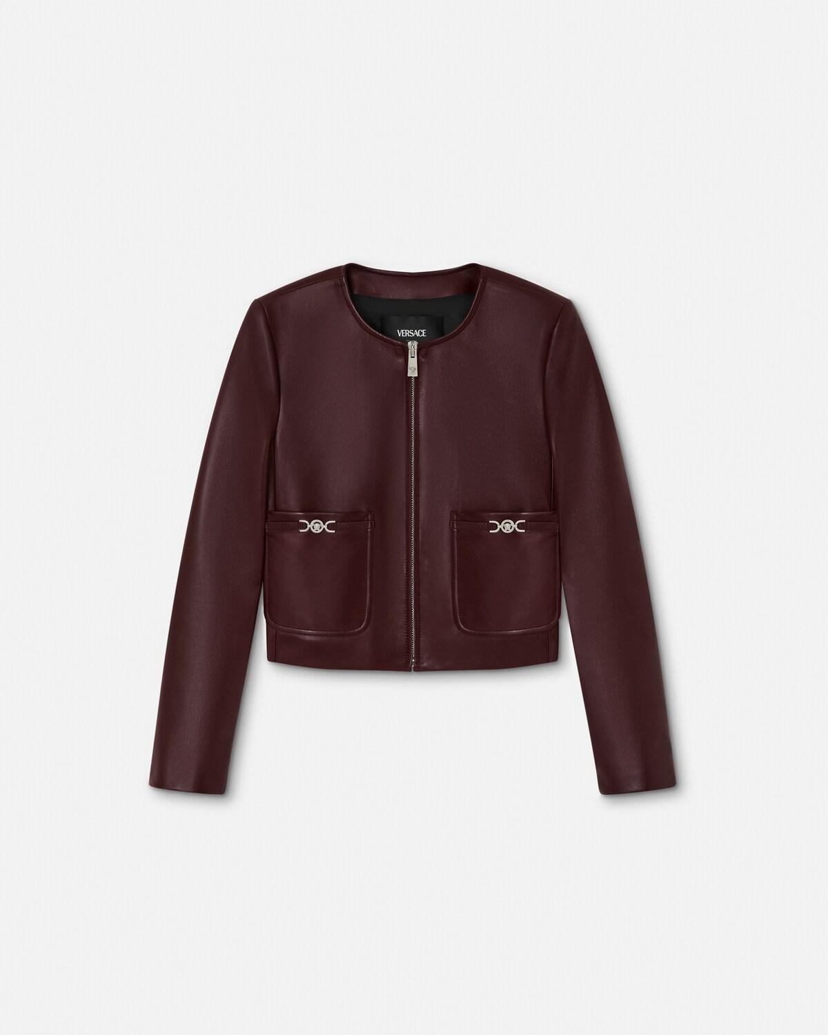 Leather Zipped Jacket