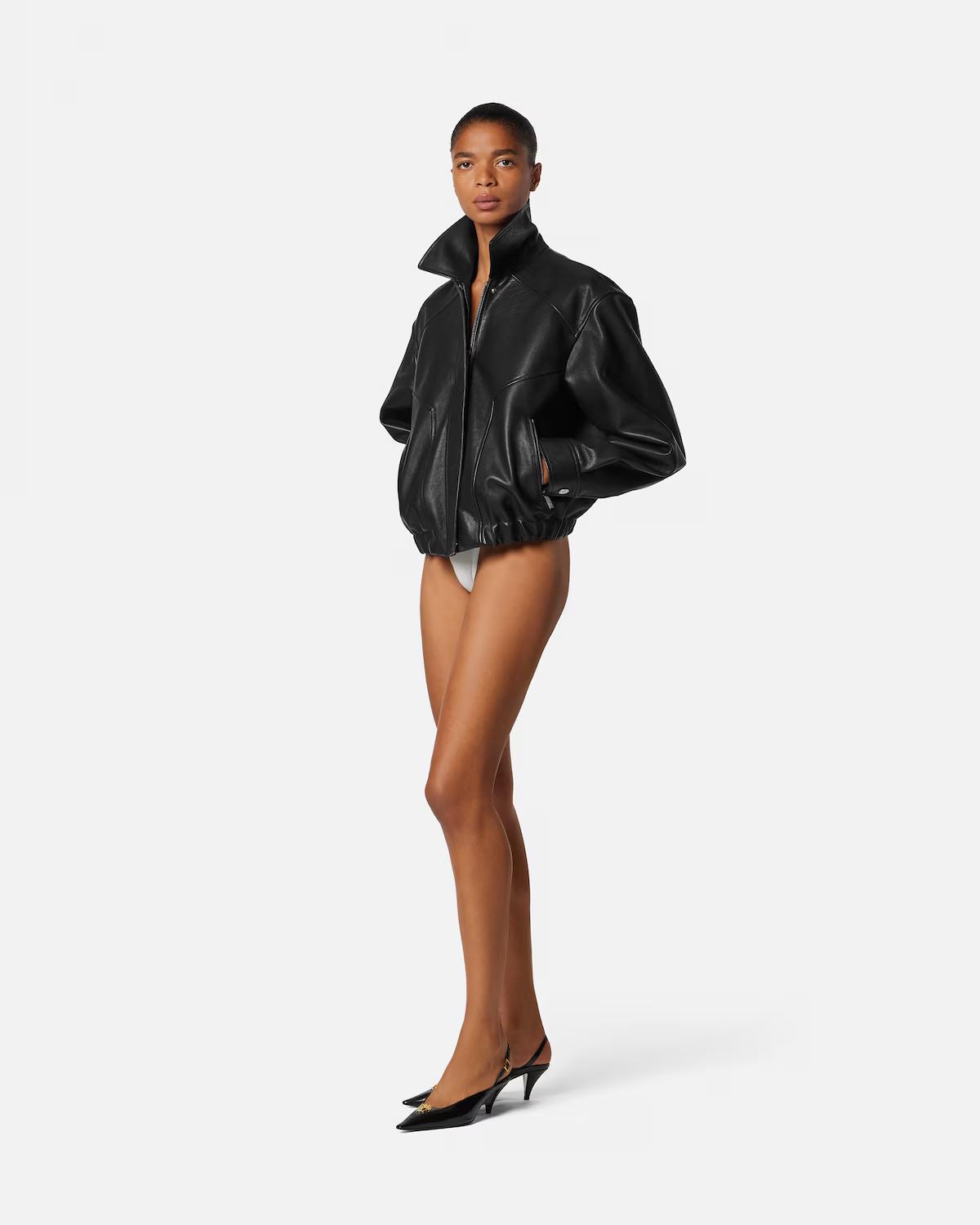 Leather Blouson - Image 2